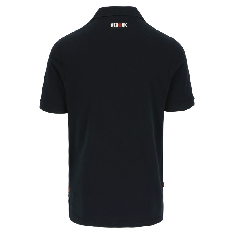 Polo à manches courtes Levi bleu marine L HEROCK Polo à manches courtes Levi bleu marine L HEROCK