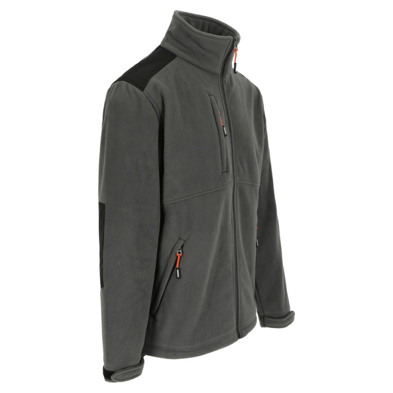 Veste polaire Markus grise L HEROCK Veste polaire Markus grise L HEROCK