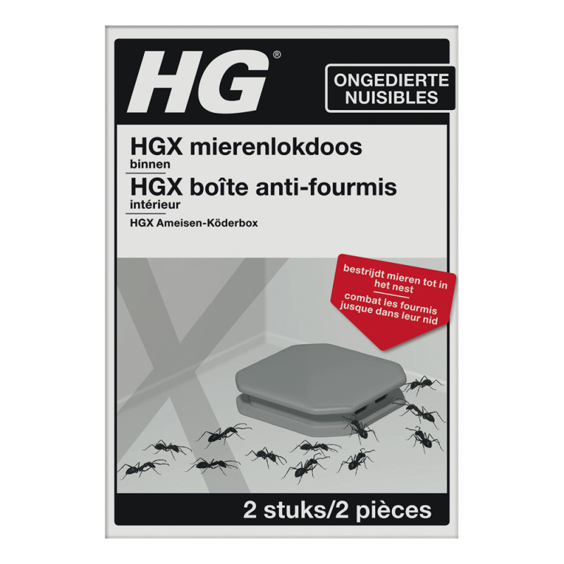 Boîte anti-fourmis intérieur 2 pièces HG