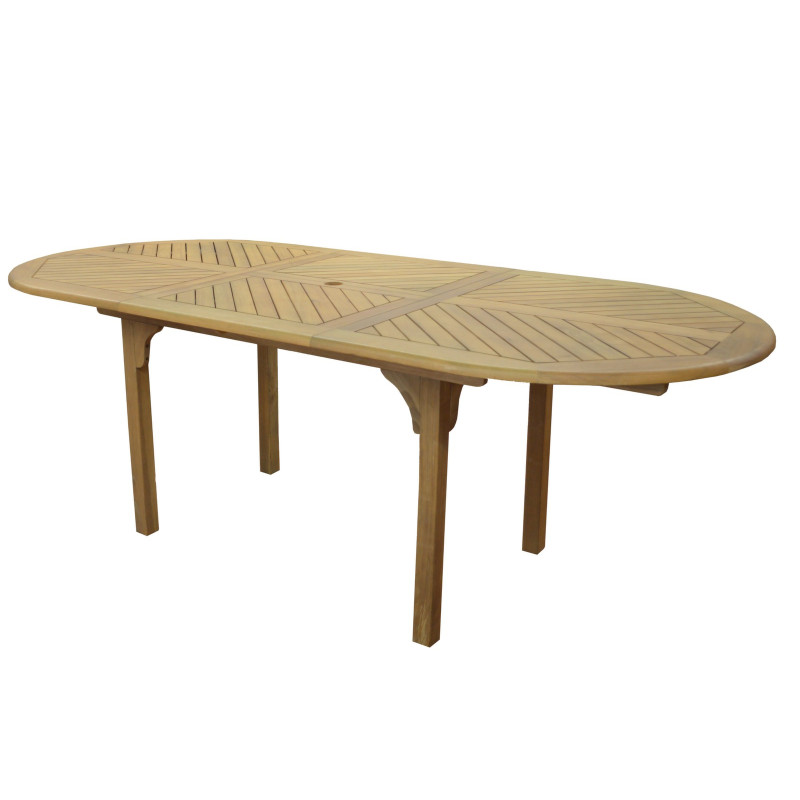 Table de jardin extensible Durban 160-220 x 74 x 100 cm