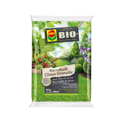 Chaux pour jardin et gazon Bio 10 kg COMPO