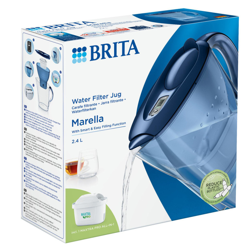 Carafe filtrante Marella cool blue 2,4 L BRITA Carafe filtrante Marella cool blue 2,4 L BRITA