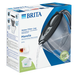 Carafe filtrante Marella cool graphite 2,4 L BRITA Carafe filtrante Marella cool graphite 2,4 L BRITA