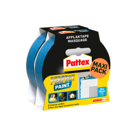 Ruban de masquage Perfect Paint bleu 19 mm x 25 mm Duopack PATTEX