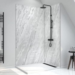 Panneau mural de douche Homestone ice storm 120 x 210 cm AURLANE