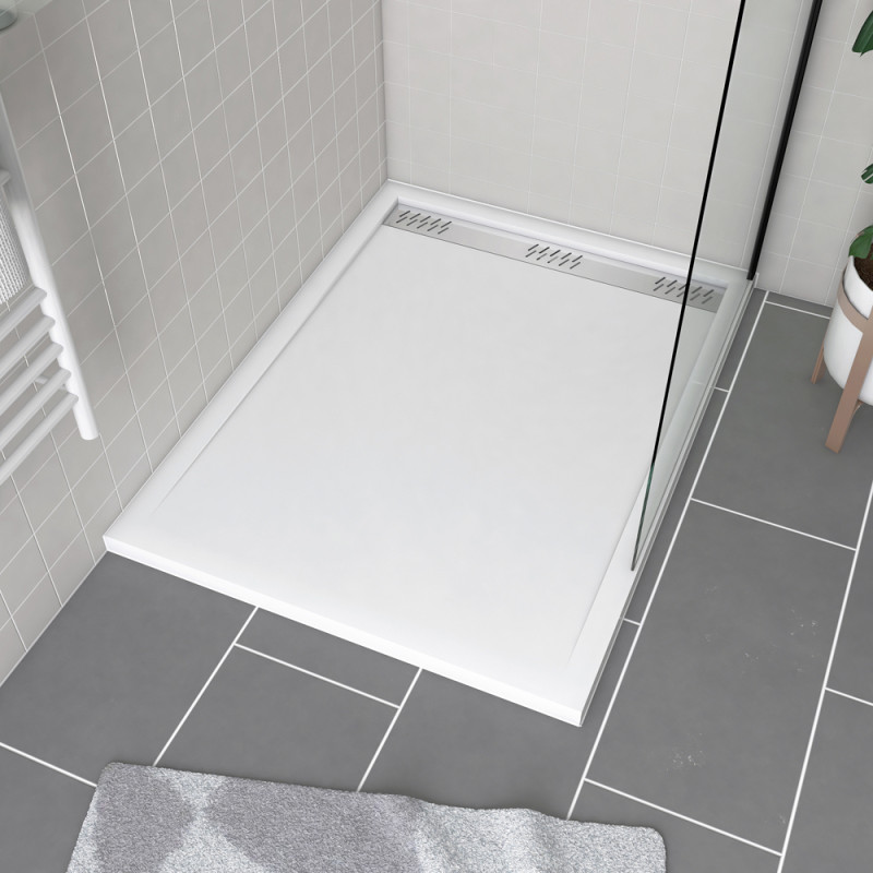 Receveur de douche Pure 2 blanc 90 x 120 cm AURLANE