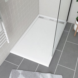 Receveur de douche Pure 2 blanc 80 x 140 cm AURLANE