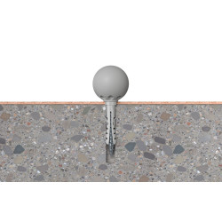 Arrêt de porte TS gris