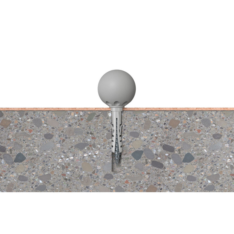 Arrêt de porte TS gris