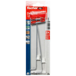 Cheville à bascule Duotec en nylon Ø 12 x 46 mm 2 pièces