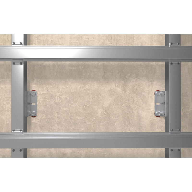 Cheville DuoXpand en nylon Ø 10 x 120 mm avec vis à tête hexagonale 4 pièces