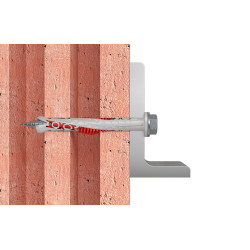 Cheville DuoXpand en nylon Ø 10 x 140 mm avec vis à tête hexagonale 4 pièces Cheville DuoXpand en nylon Ø 10 x 140 mm avec vis à tête hexagonale 4 pièces