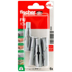 Cheville universelle FU Ø 10 x 60 mm 6 pièces