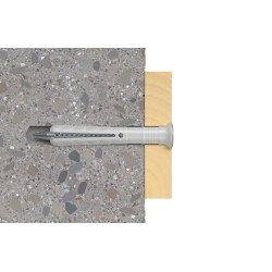 Cheville à frapper N Ø 5 x 30 mm / 5 mm 20 pièces Cheville à frapper N Ø 5 x 30 mm / 5 mm 20 pièces