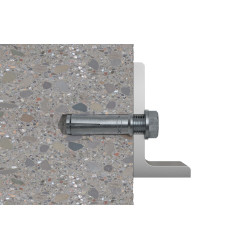 Cheville à frapper EA II M12 Ø 15 x 50 mm 25 pièces