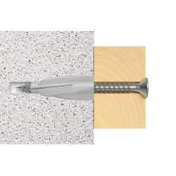 Cheville pour béton cellulaire GB Ø 14 x 75 mm 10 pièces