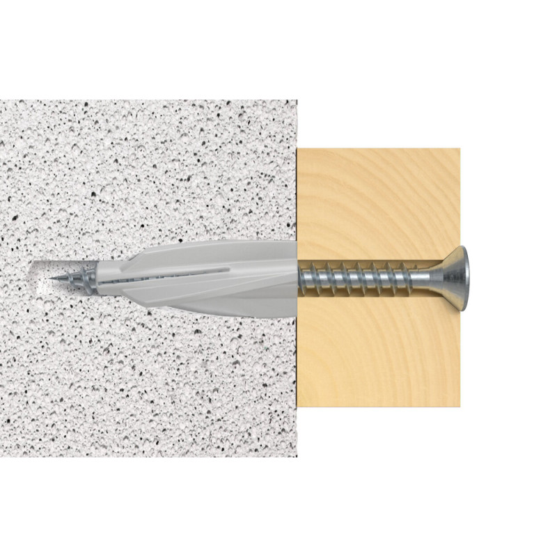 Cheville pour béton cellulaire GB Ø 14 x 75 mm 10 pièces