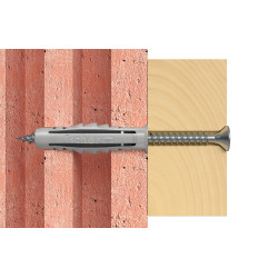 Cheville à expansion SX Ø 4 x 20 mm 28 pièces