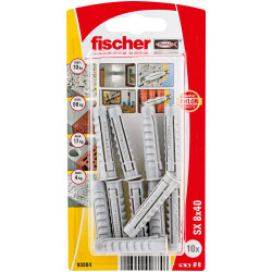 Cheville à expansion SX Ø 8 x 40 mm 10 pièces Cheville à expansion SX Ø 8 x 40 mm 10 pièces