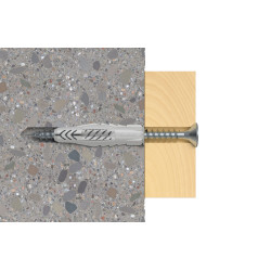 Cheville universelle UX Ø 5 x 30 mm 20 pièces