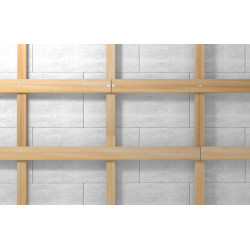 Cheville à frapper N Ø 6 x 30 / 1 mm avec vis à tête fraisée 100 pièces