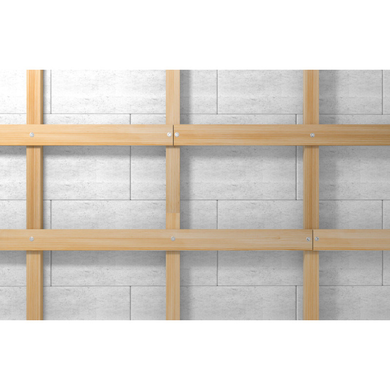 Cheville à frapper N Ø 6 x 30 / 1 mm avec vis à tête fraisée 100 pièces