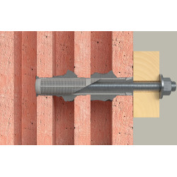 Tamis d'injection plastique Ø 16 x 130 mm FIS HK 4 pièces