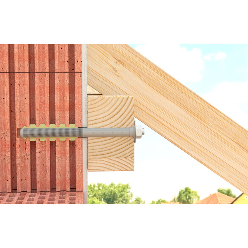 Tamis d'injection plastique Ø 16 x 130 mm FIS HK 4 pièces