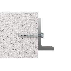 Cheville turbo pour béton cellulaire  Ø 10 x 50 mm 4 pièces