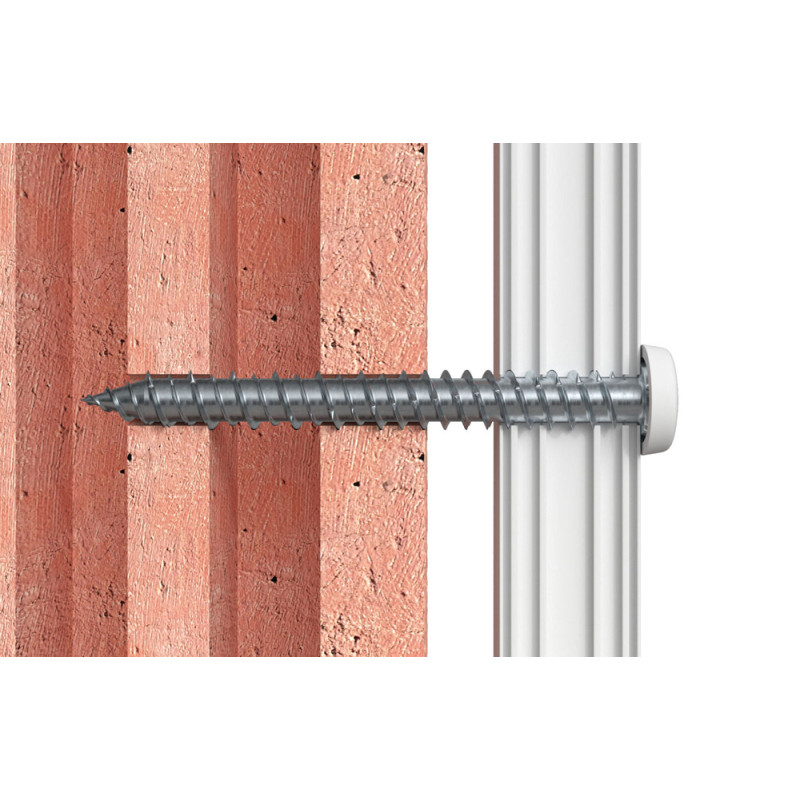 Vis de fixation pour cadres FFS 7,5 x 182 mm 6 pièces Vis de fixation pour cadres FFS 7,5 x 182 mm 6 pièces