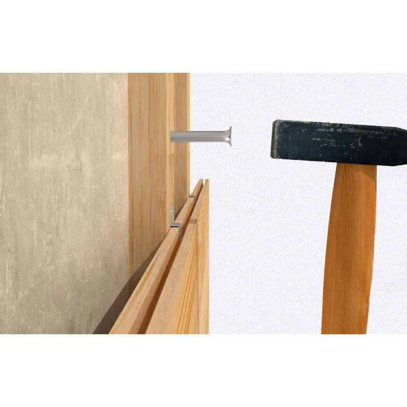 Cheville à frapper FNH Ø 6 x 80 mm 100 pièces