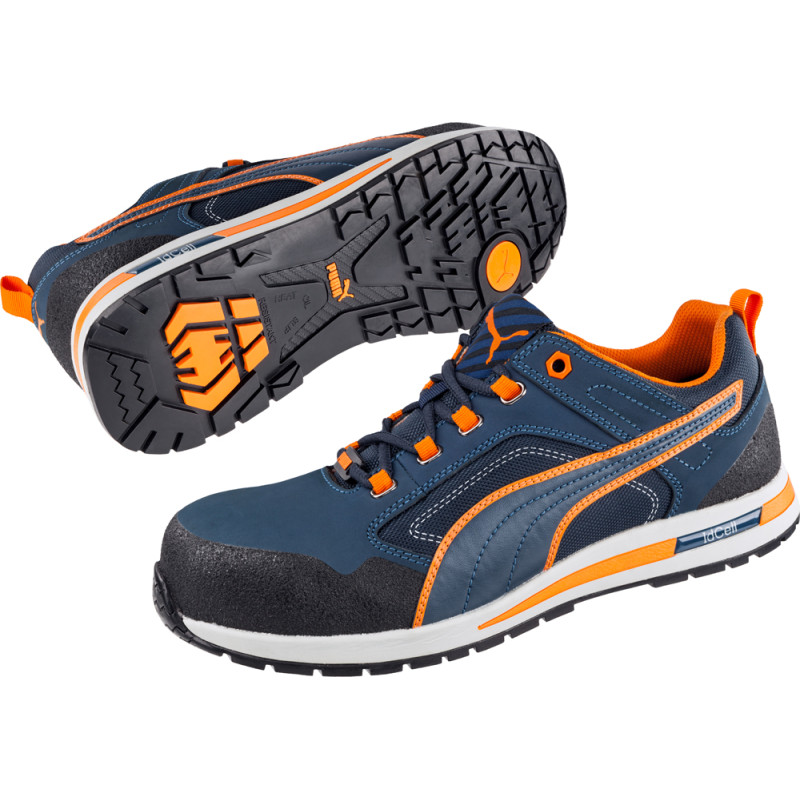 Paire de baskets de sécurité CrossTwist bleues et oranges 40 PUMA SAFETY