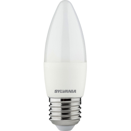 Ampoule flamme mate LED E27 blanc chaud 470 lm 4,5 W SYLVANIA