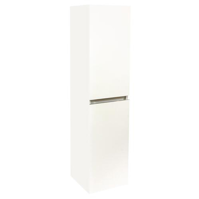 Colonne de salle de bain Trendy blanc brillant 30 cm ONDEE