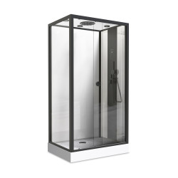 Cabine de douche Nogea rectangulaire 70 x 120 x 220 cm ONDEE