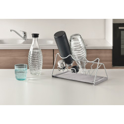 Egouttoir pour 2 bouteilles Sodastream METALTEX