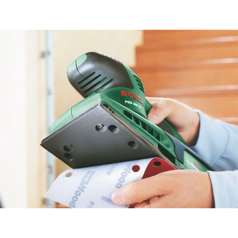 Ponceuse vibrante Bosch PSS 200 AC – Finition Lisse | BOSCH Ponceuse vibrante Bosch PSS 200 AC – Finition Lisse | BOSCH