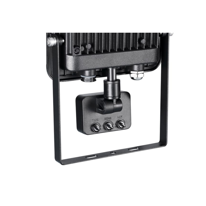 Projecteur LED avec détecteur Sylflood noir 2850 lm 28 W SYLVANIA