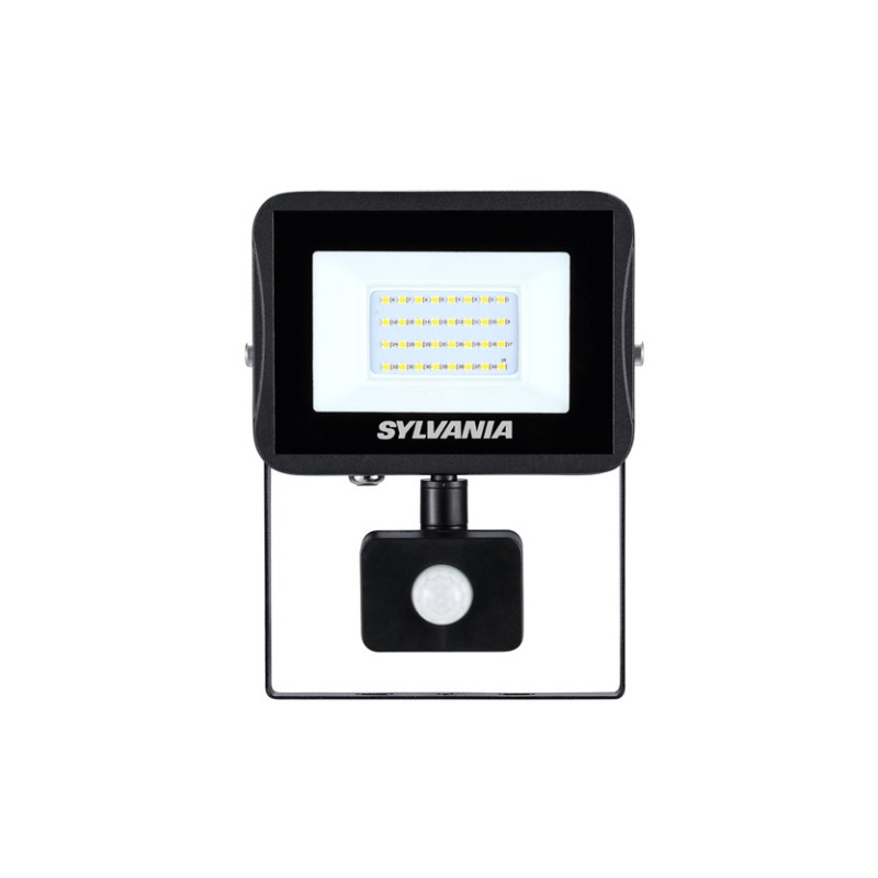 Projecteur LED avec détecteur Sylflood noir 3000 lm 28 W SYLVANIA Projecteur LED avec détecteur Sylflood noir 3000 lm 28 W SYLVANIA