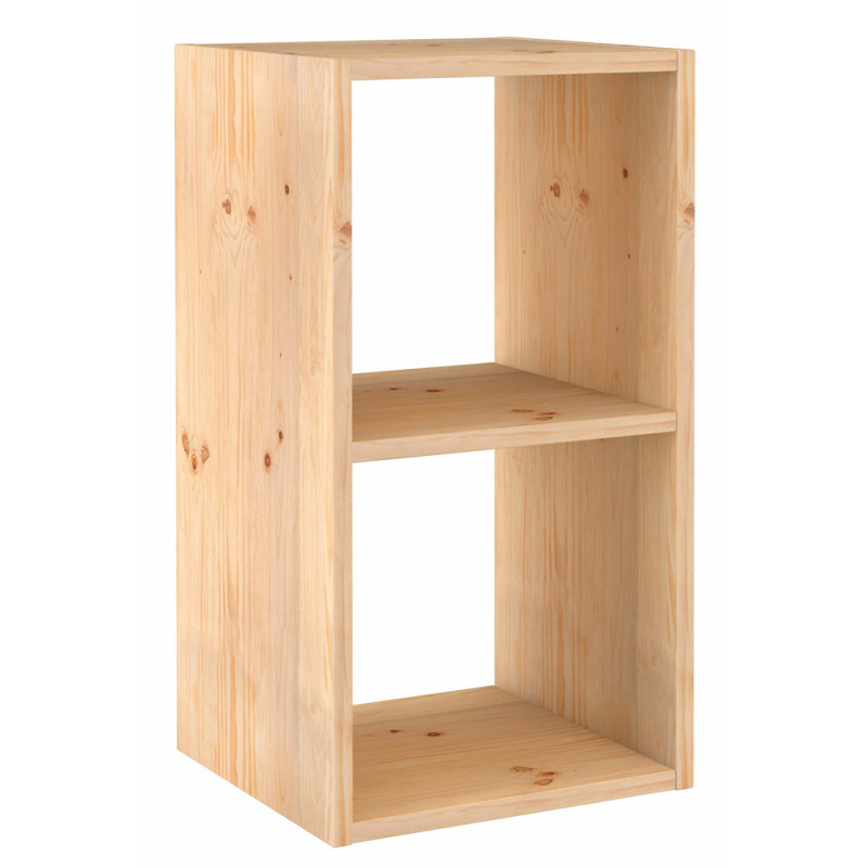 Étagère modulaire Dinamic en bois 70,8 x 36,2 x 33 cm 2 cubes ASTIGARRAGA