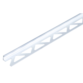 Profilé d'angle pour carrelage en aluminium anodisé 250 x 2,3 x 1 cm ALBERTS