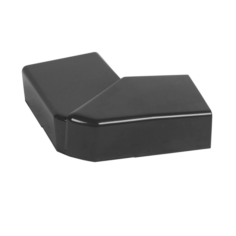 Angle plat DLP en plastique 20 x 12,5 mm noir LEGRAND