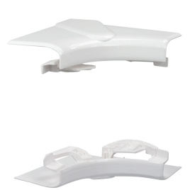 Angle intérieur DLP à clipser en plastique 50 × 80 mm blanc LEGRAND