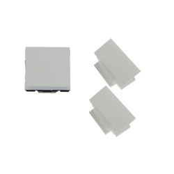 Interrupteur Mosaic 2 modules 2 directions blanc LEGRAND