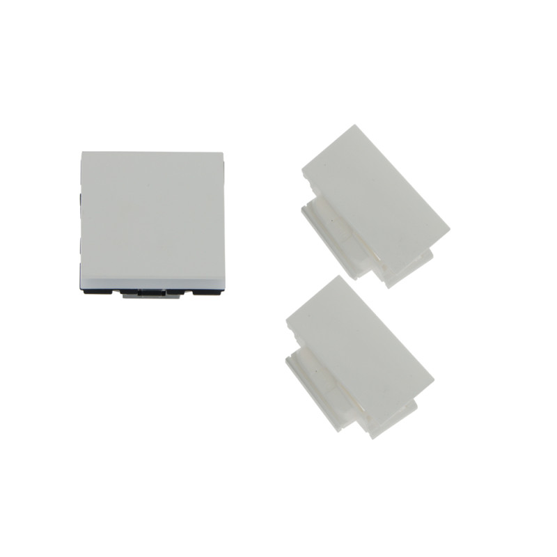 Interrupteur Mosaic 2 modules 2 directions blanc LEGRAND