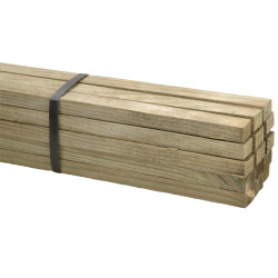 Bois brut 240 x 3,1 x 1,9 cm 15 pièces Bois brut 240 x 3,1 x 1,9 cm 15 pièces