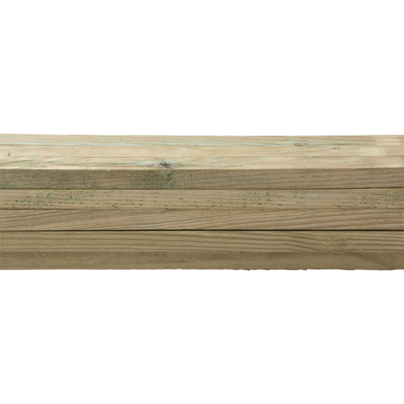 Bois brut 240 x 3,1 x 1,9 cm 15 pièces Bois brut 240 x 3,1 x 1,9 cm 15 pièces
