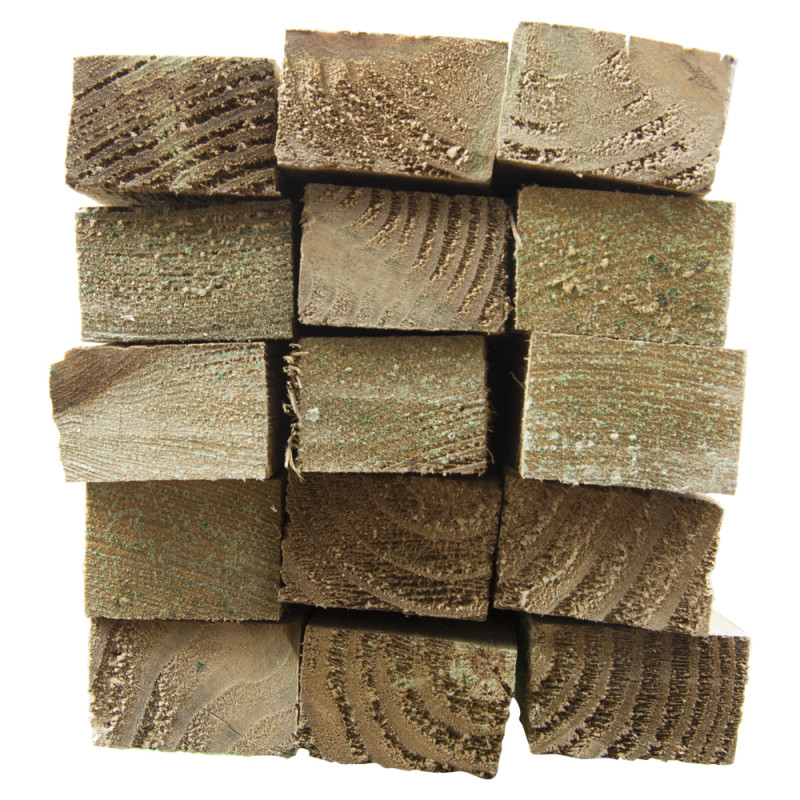 Bois brut 300 x 3,1 x 1,9 cm 15 pièces Bois brut 300 x 3,1 x 1,9 cm 15 pièces