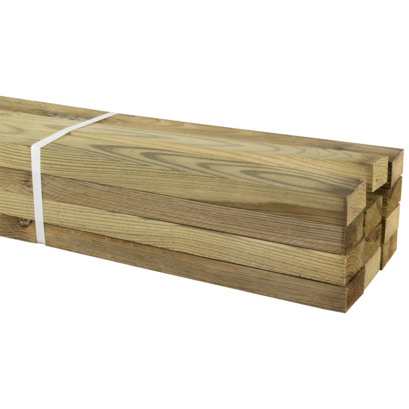 Bois brut 240 x 4 x 2,2 cm 12 pièces Bois brut 240 x 4 x 2,2 cm 12 pièces