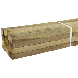 Bois brut 240 x 4 x 2,2 cm 12 pièces Bois brut 240 x 4 x 2,2 cm 12 pièces